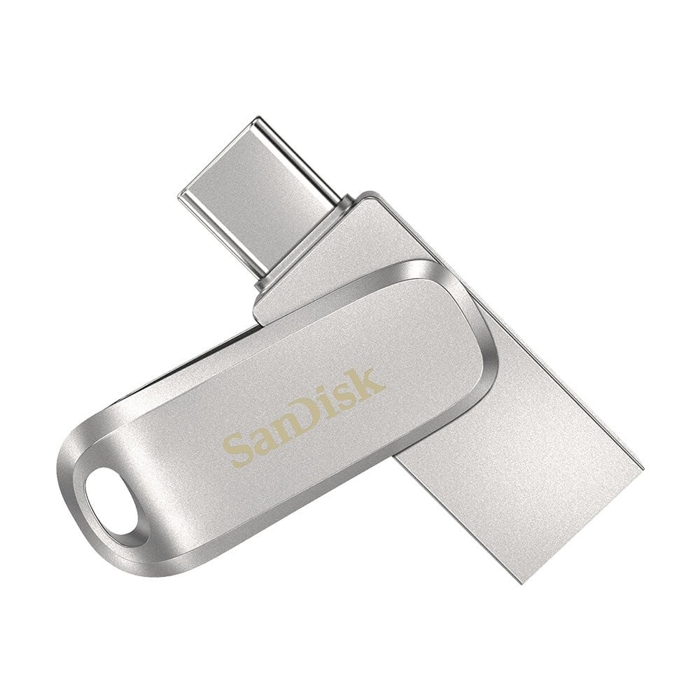 แฟลชไดร์ฟ SanDisk Ultra DualDrive Luxe USB 3.1 Type-CTM Flash Drive 128GB (SDDDC4-128G-G46)