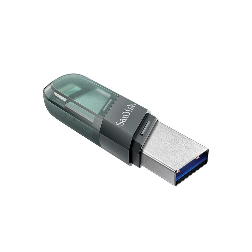 แฟลชไดร์ฟ SanDisk iXpand Flip 256GB USB 3.0 (SDIX90N-256G-GN6NE)