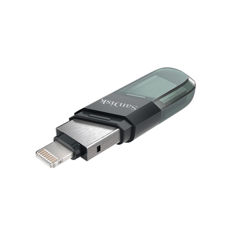 แฟลชไดร์ฟ SanDisk iXpand Flip 256GB USB 3.0 (SDIX90N-256G-GN6NE)