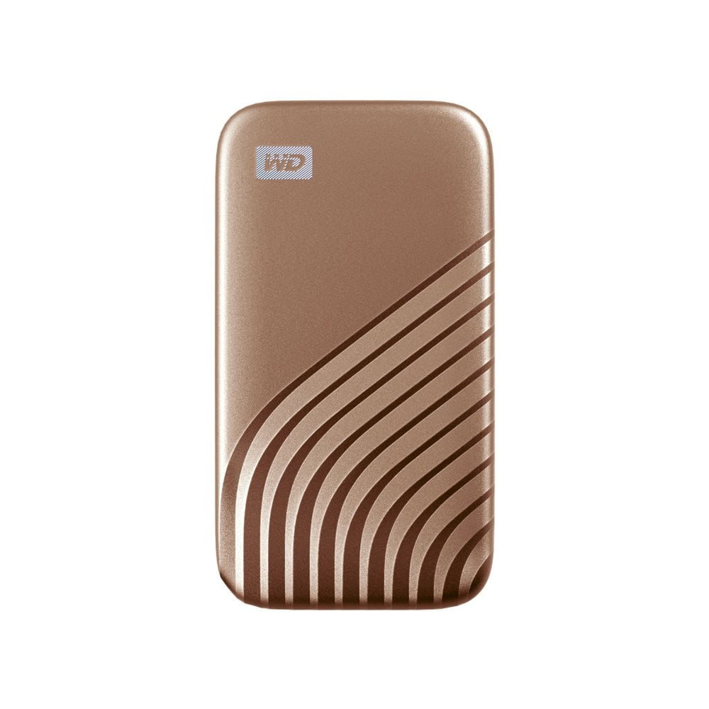 ฮาร์ดดิสก์ WD SSD Ext 1TB My Passport Type-C USB 3.2 Gold