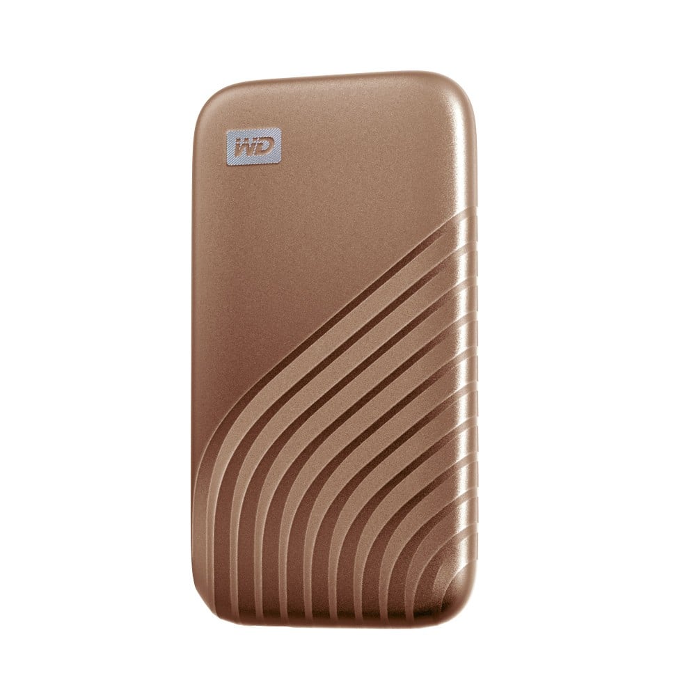 ฮาร์ดดิสก์ WD SSD Ext 1TB My Passport Type-C USB 3.2 Gold