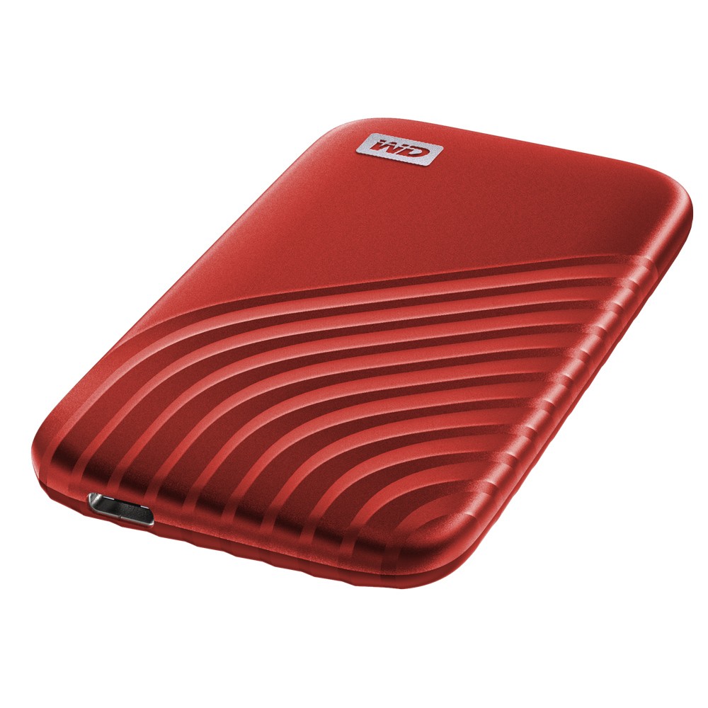 ฮาร์ดดิสก์ WD SSD Ext 1TB My Passport Type-C USB 3.2 Red
