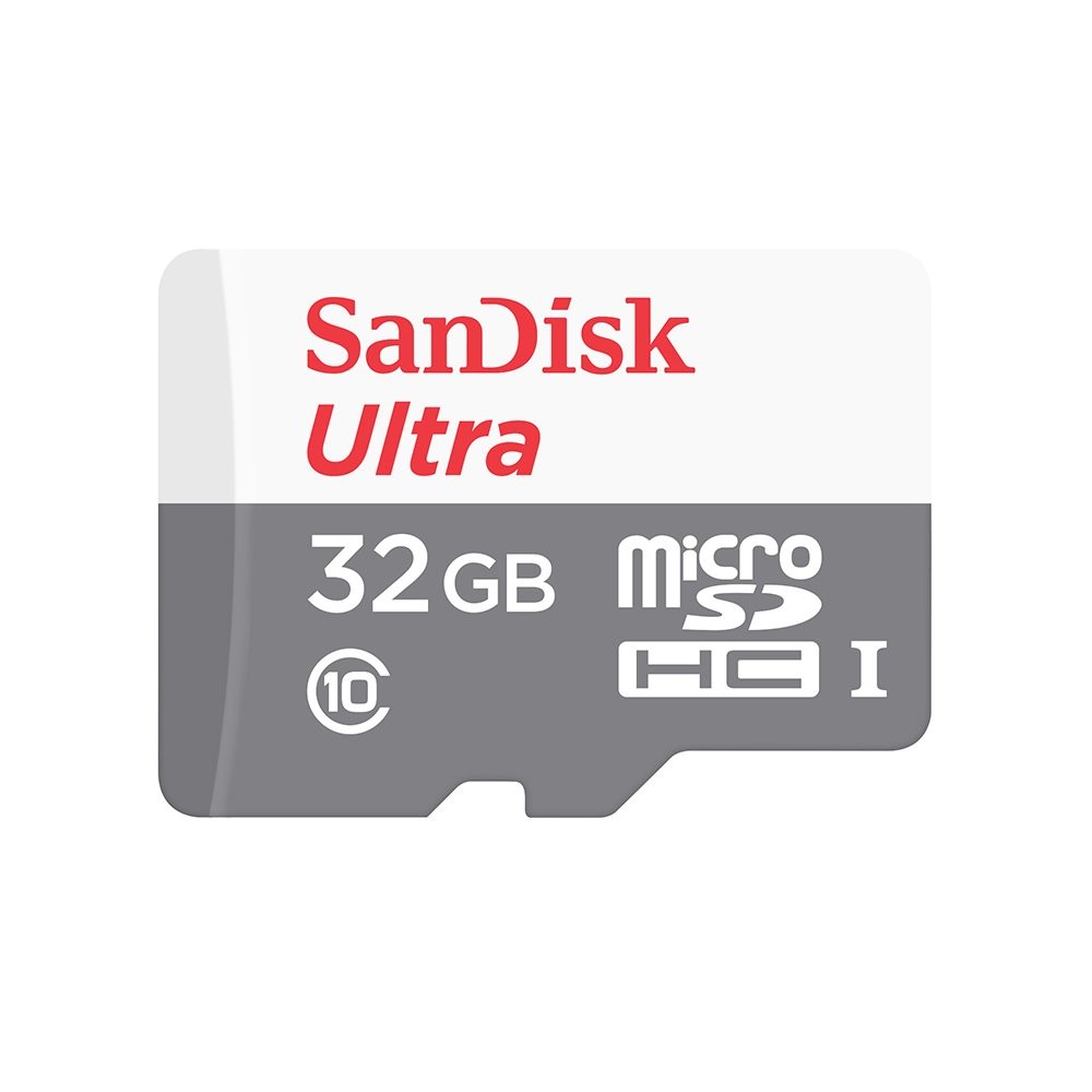 เมมโมรี่การ์ด SanDisk Ultra MicroSDHC 32GB 100Mb/s (SDSQUNR-032G-GN3MN)