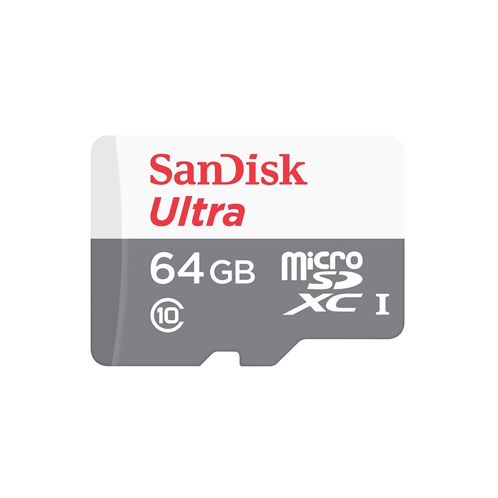 เมมโมรี่การ์ด SanDisk Ultra MicroSDXC 64GB 100Mb/s (SDSQUNR-064G-GN3MN)