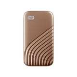 ฮาร์ดดิสก์ WD SSD Ext 500GB My Passport Type-C USB 3.2 Gold