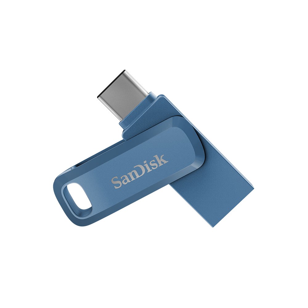 แฟลชไดร์ฟ SanDisk Ultra DualDrive GO USB Type-C 128GB Blue (SDDDC3-128G-G46NB)