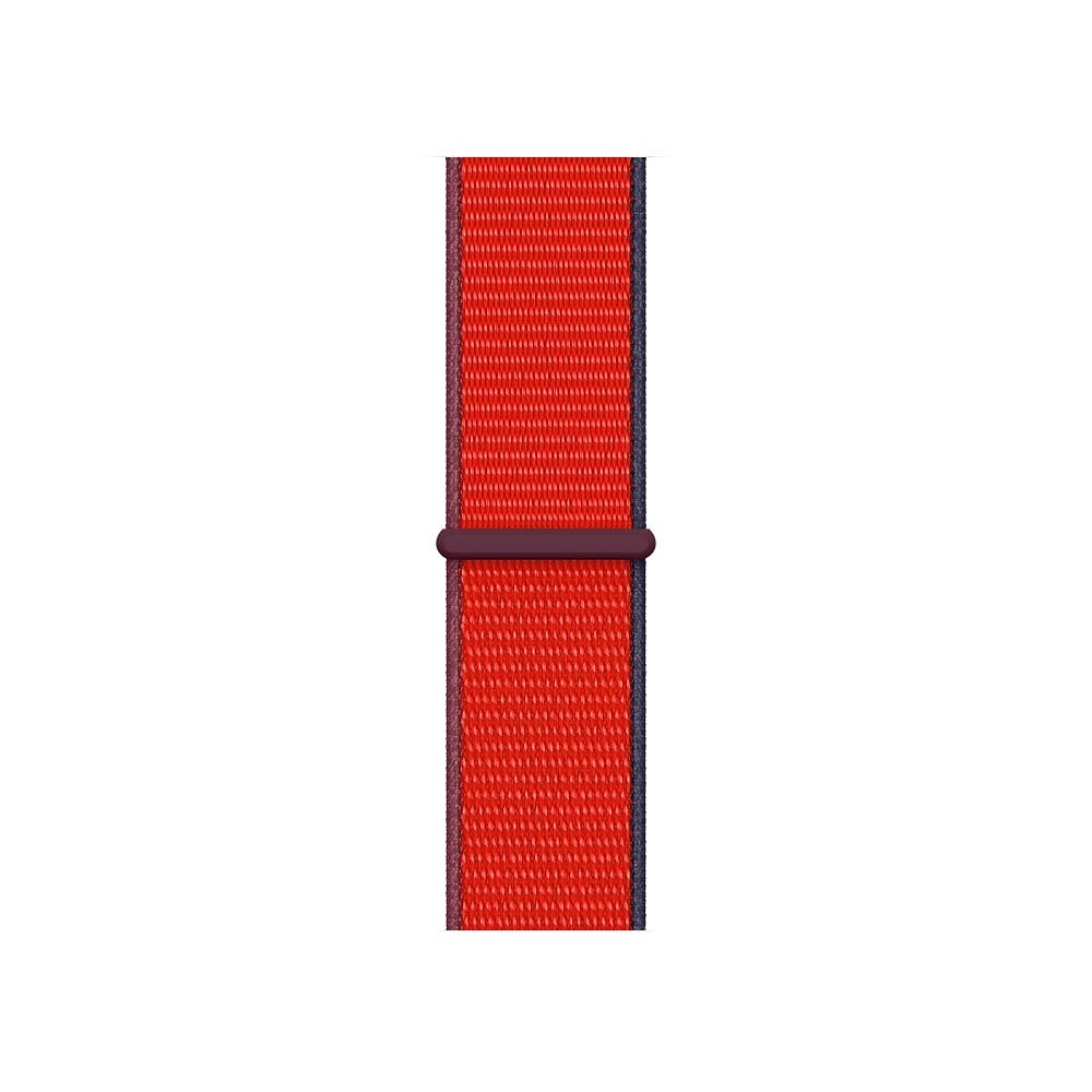 red sport loop apple watch
