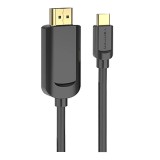 สายเชื่อมต่อ Vention USB-C to HDMI Cable Converter 2 เมตร Black (CGRBH)