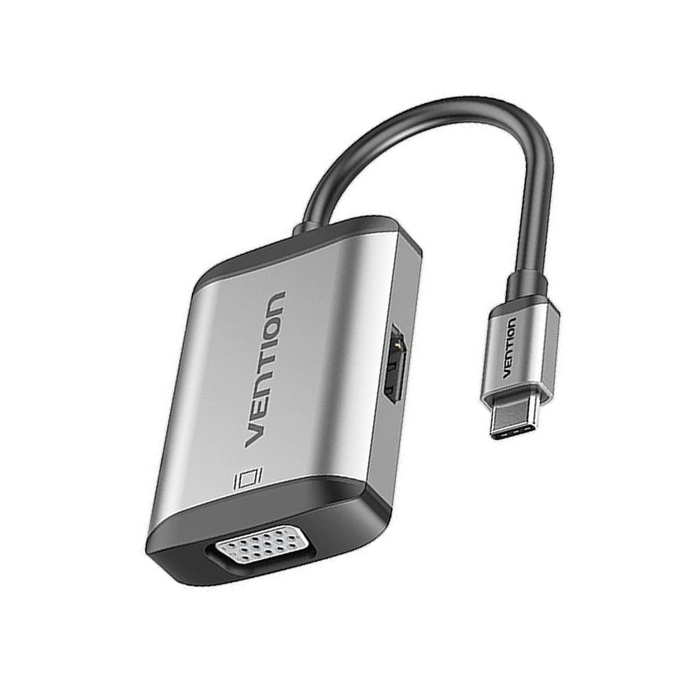 ตัวแปลง Vention 4-in-1 USB-C Multi Function Space Grey (TFAHB)