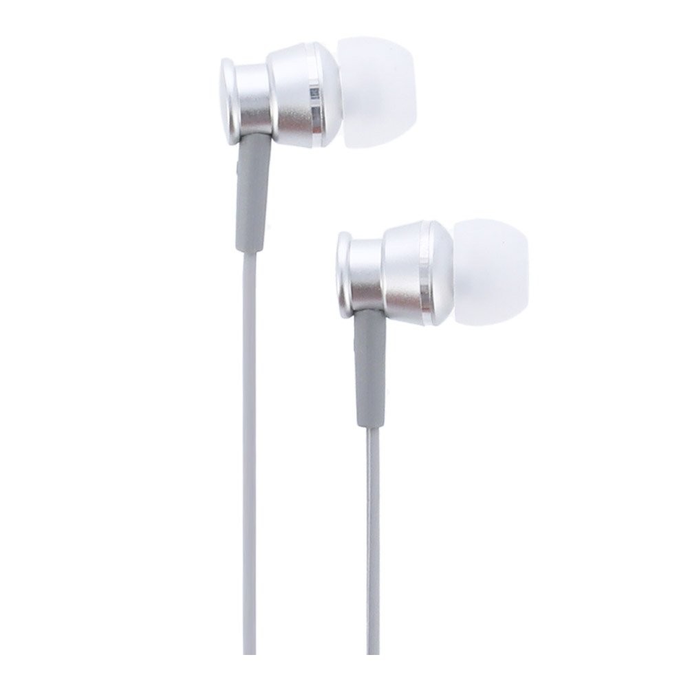 หูฟังมีสาย TECHPRO Mic. EL122 Silver