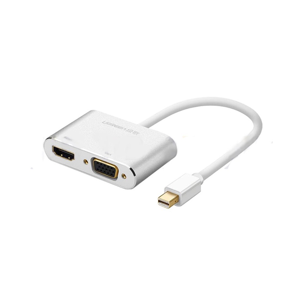 สายชาร์จ CS Ugreen Adapter Mini Display Port to HDMI + VGA Converter White (20421) Studio7 online