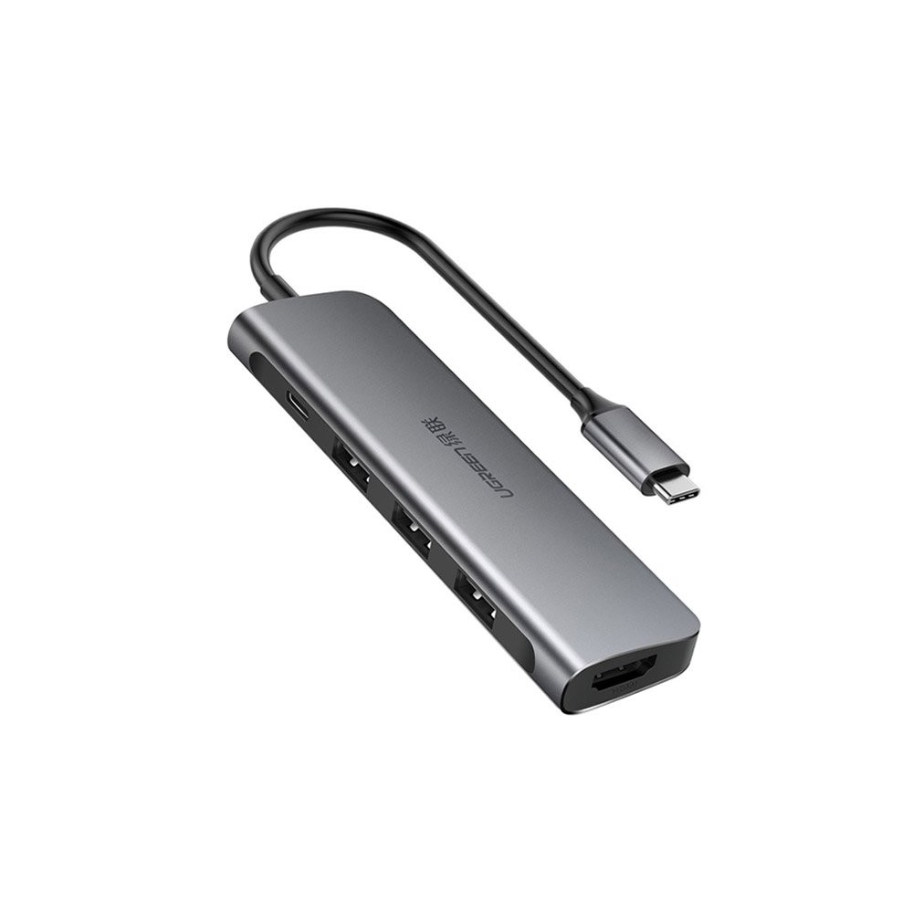 Ugreen Adapter USBC to HDMI + 3 USBA + 1 USBC PD 60W Power Converter