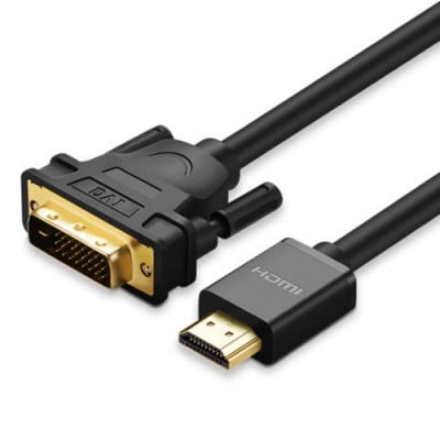 สาย UGREEN DVI PC Male to HDMI Male Cable 1.5M. Black