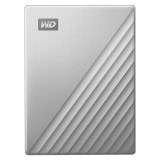 ฮาร์ดดิสก์ WD HDD Ext 2TB My Passport Ultra Type-C Silver