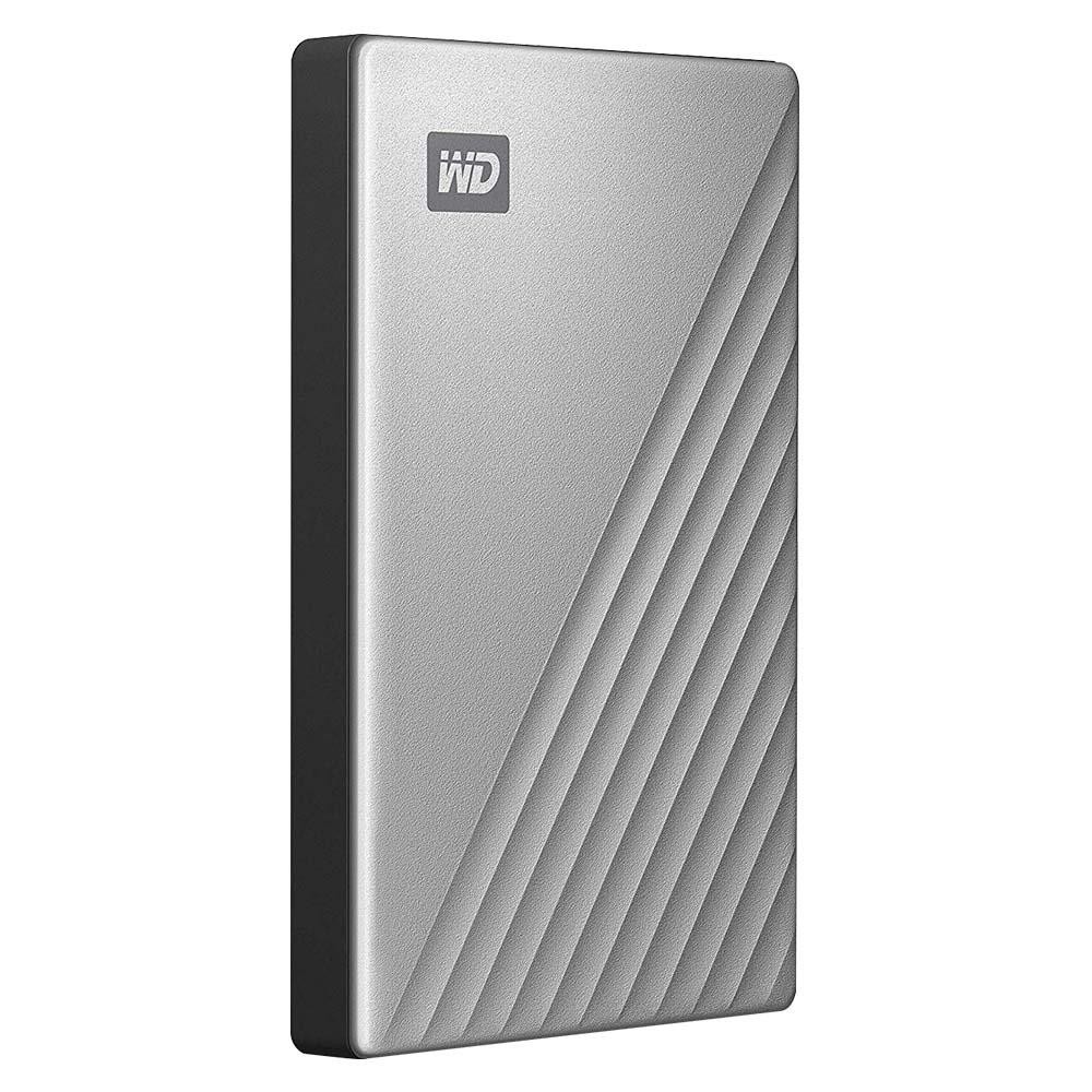 ฮาร์ดดิสก์ WD HDD Ext 2TB My Passport Ultra Type-C Silver