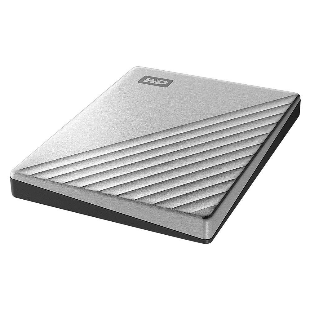 ฮาร์ดดิสก์ WD HDD Ext 2TB My Passport Ultra Type-C Silver
