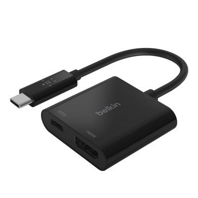 Belkin 2-in-1 USB-C Hub (AVC002btBK) Black