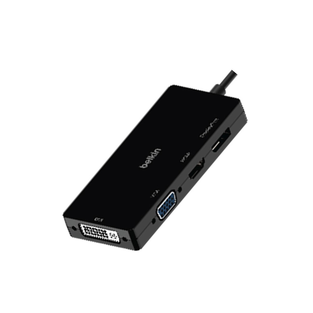 Belkin Port Hub USB-C 4 in 1 Video adapter Black (AVC003btBK)