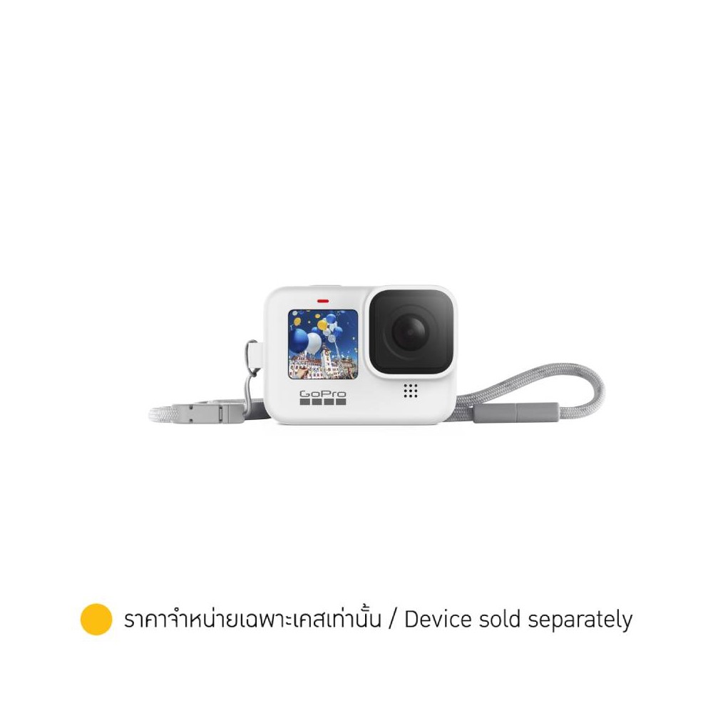 GoPro Sleeve + Lanyard for HERO9 White