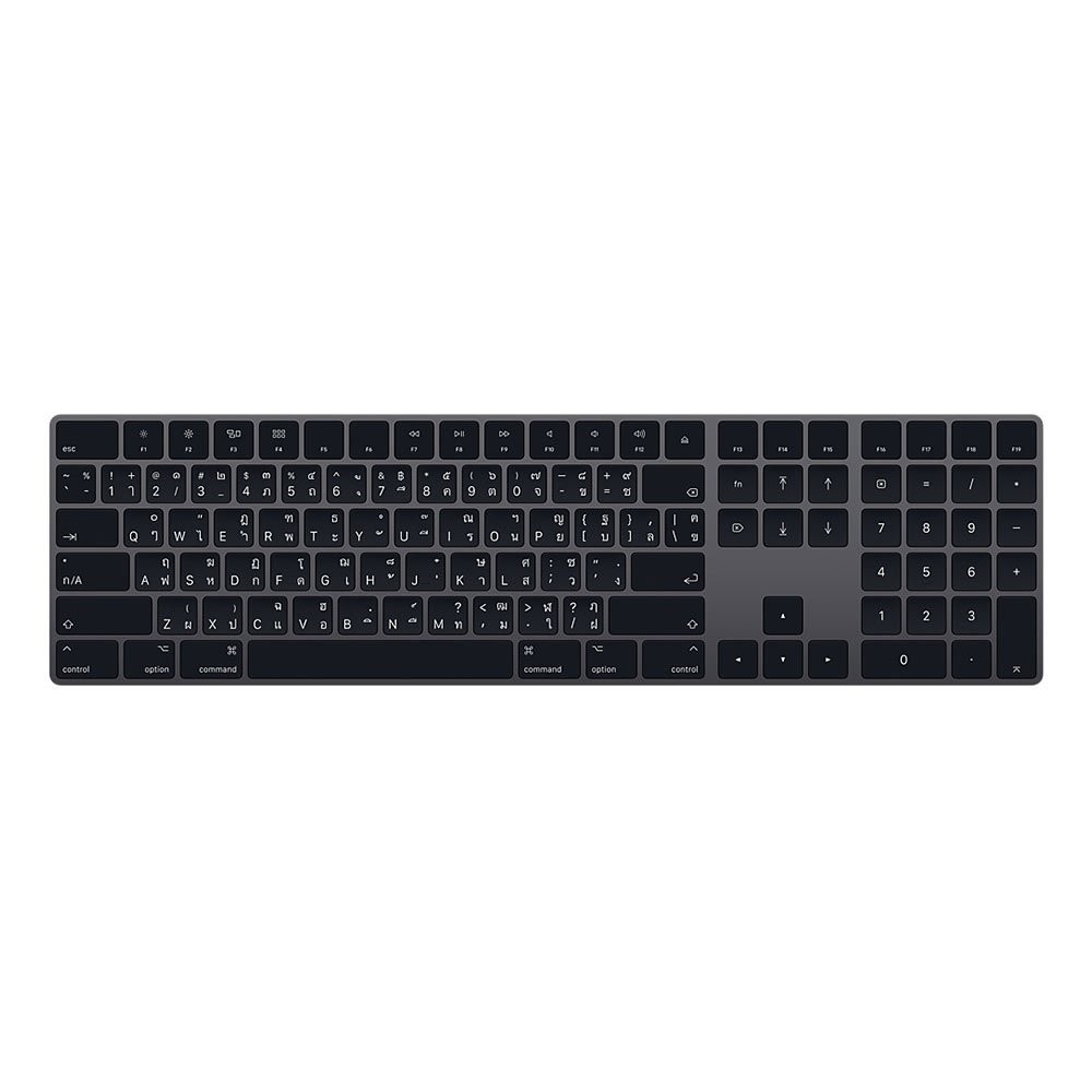 Apple Magic Keyboard with Numeric Keypad - Thai - Space Gray