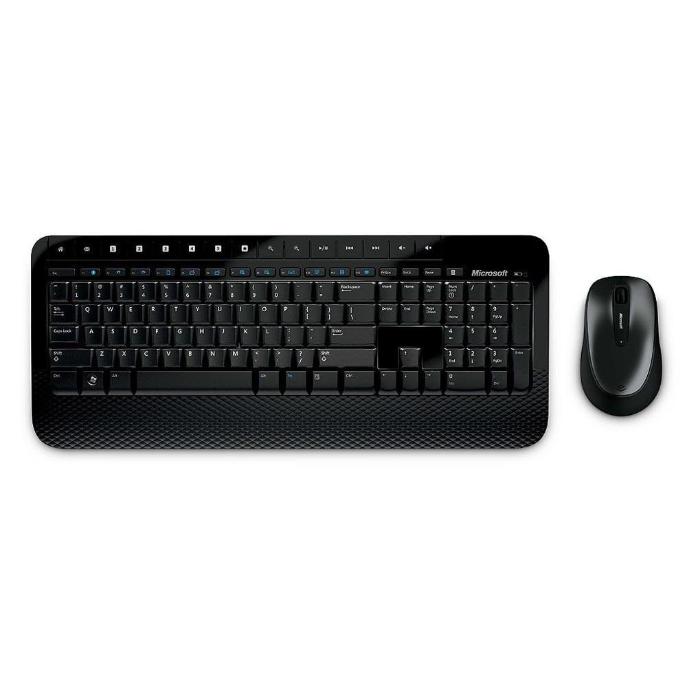 เมาส์และคีย์บอร์ดไร้สาย Microsoft Wireless Mouse + Keyboard Desktop 2000 BlueTrack (TH/EN)