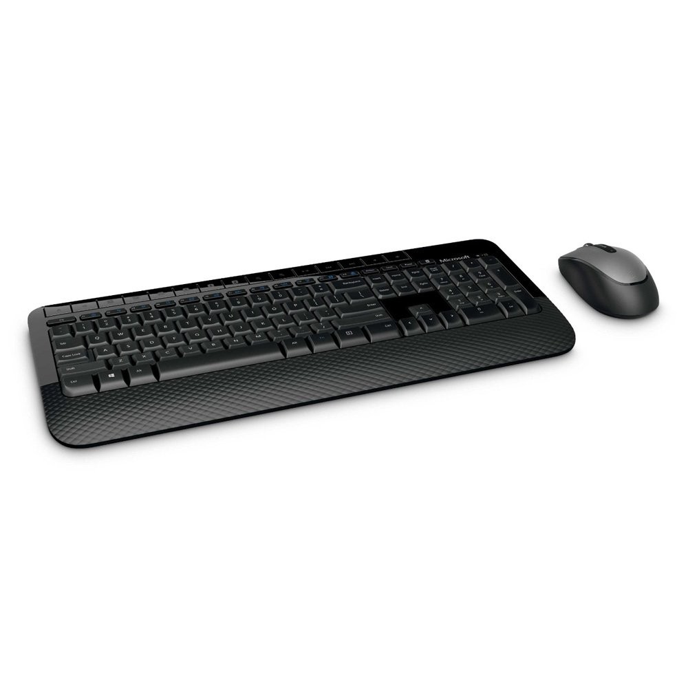 เมาส์และคีย์บอร์ดไร้สาย Microsoft Wireless Mouse + Keyboard Desktop 2000 BlueTrack (TH/EN)