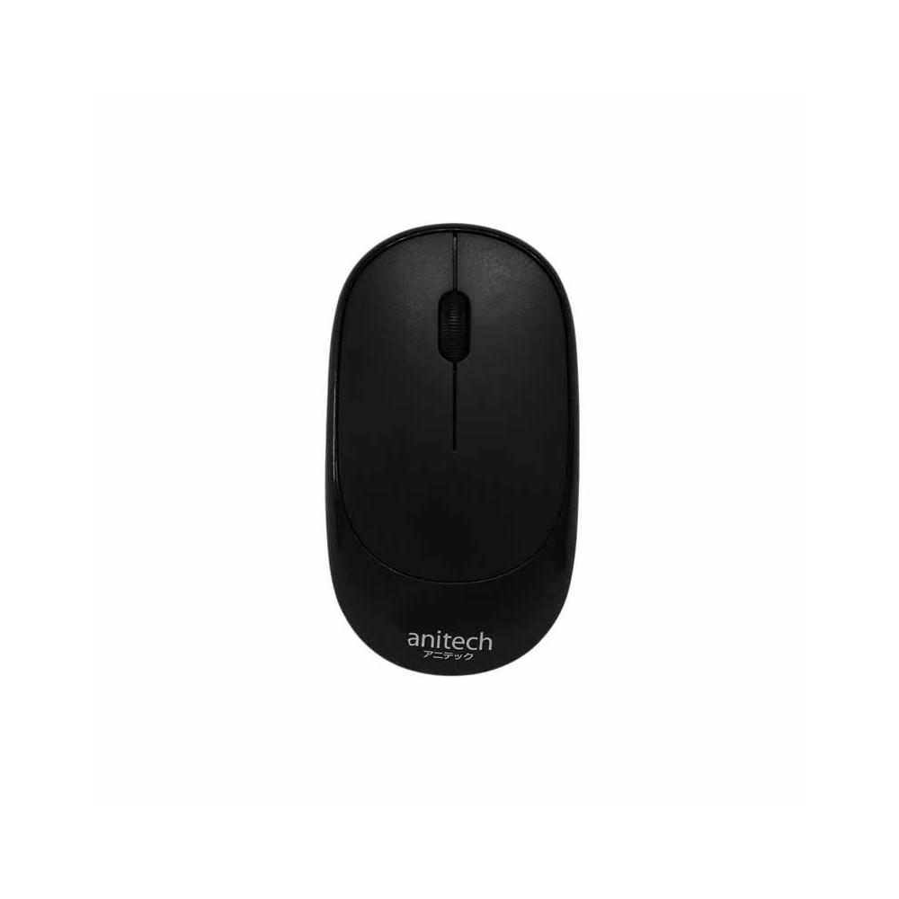 เมาส์ไร้สาย Anitech Wireless Mouse W224 Black