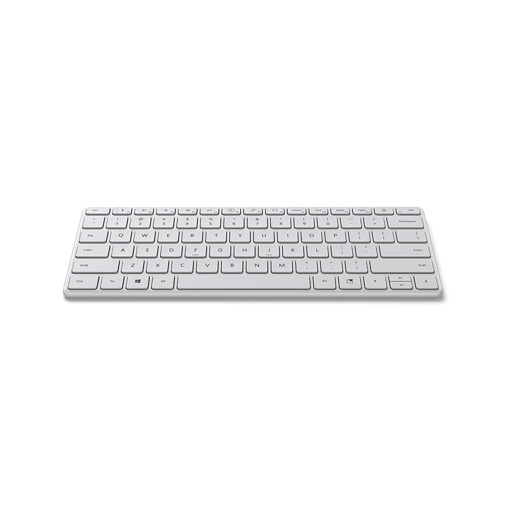 คีย์บอร์ดไร้สาย Microsoft Bluetooth Compact Keyboard Designer Glacier (TH/EN)