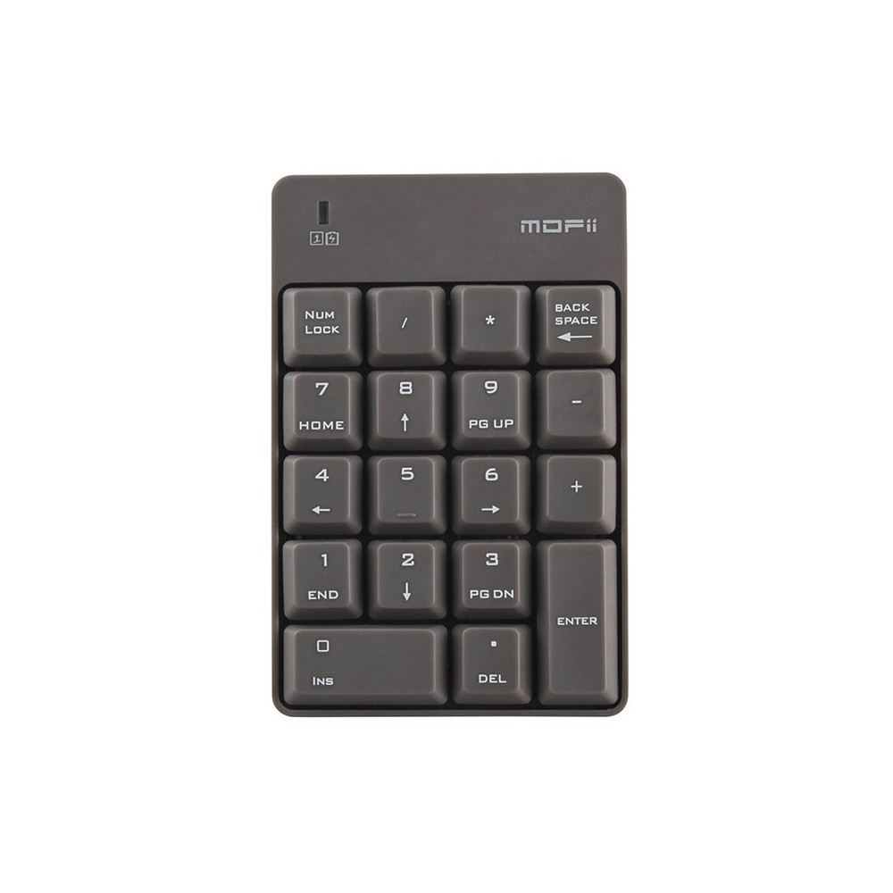 แป้นตัวเลขไร้สาย MOFii Numberic Wireless Keyboard Cracker Gray