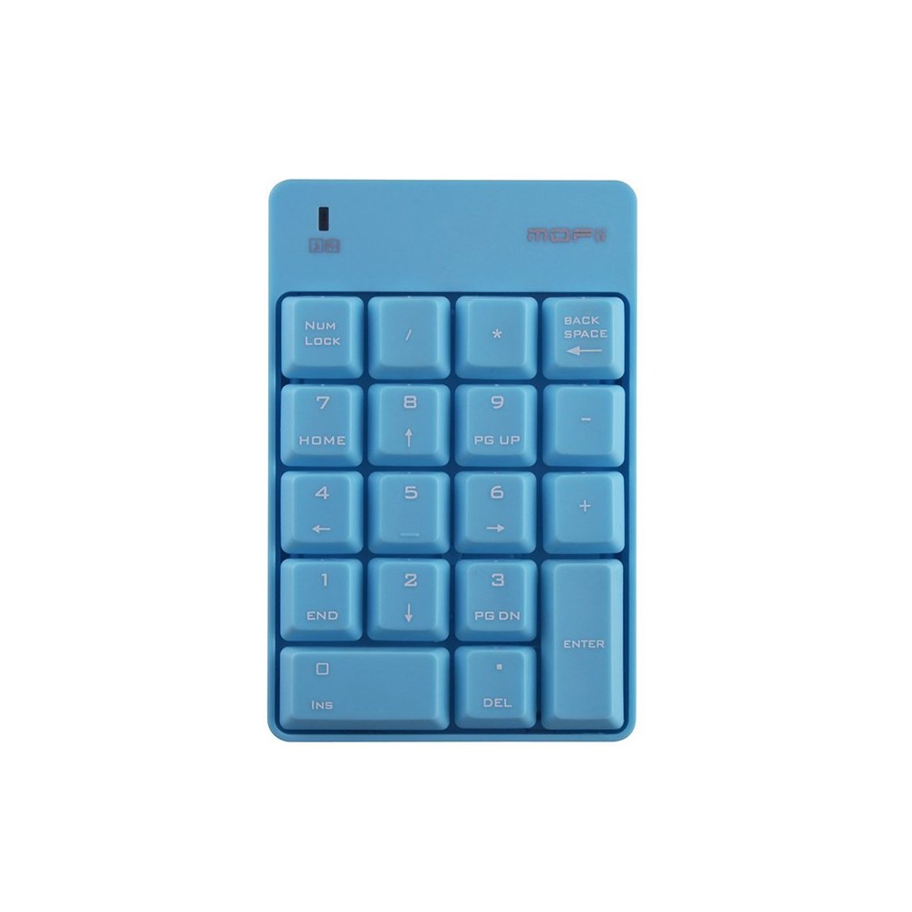 แป้นตัวเลขไร้สาย MOFii Numberic Wireless Keyboard Cracker Blue