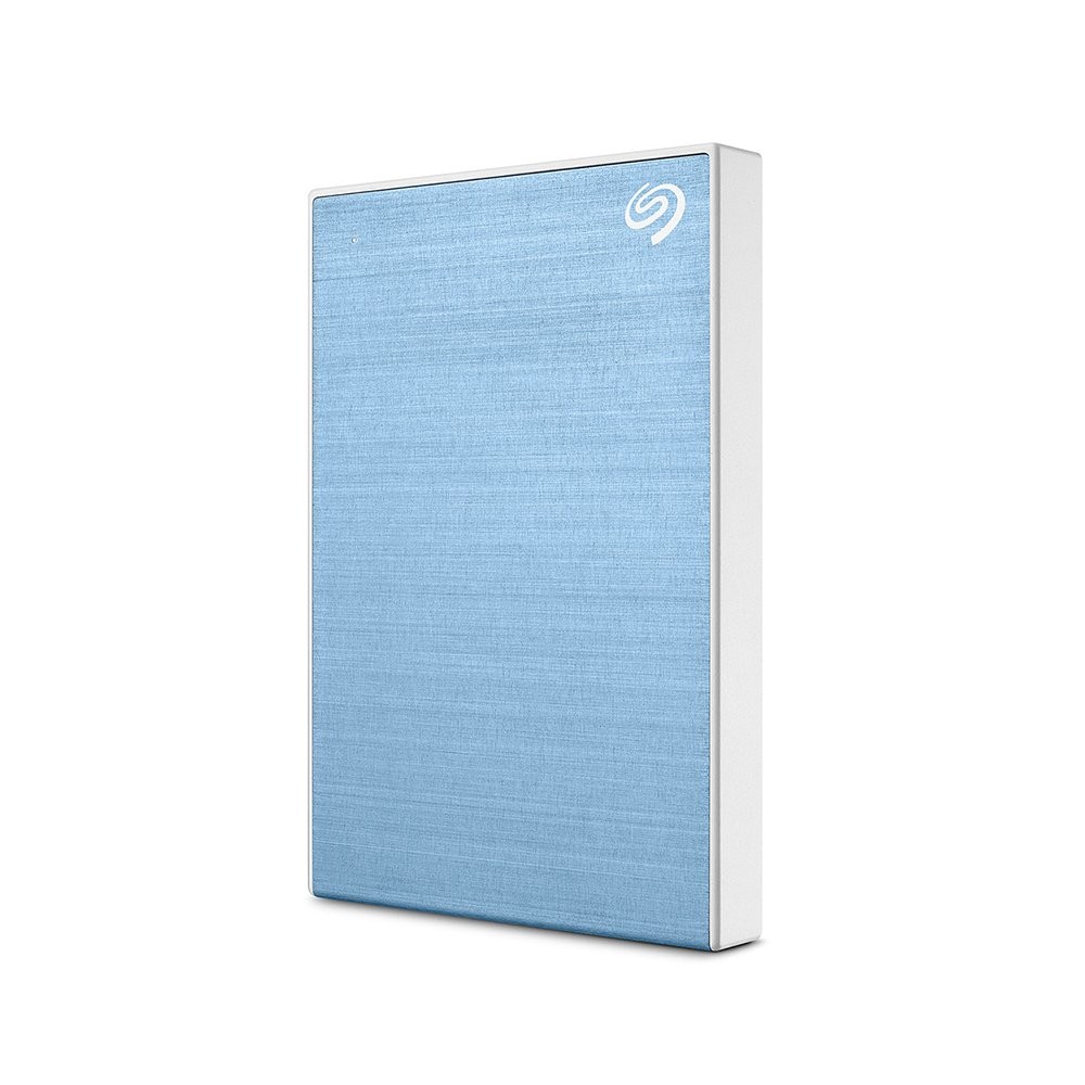 ฮาร์ดดิสก์ Seagate HDD Ext One Touch with password 1TB Light Blue (STKY1000402)