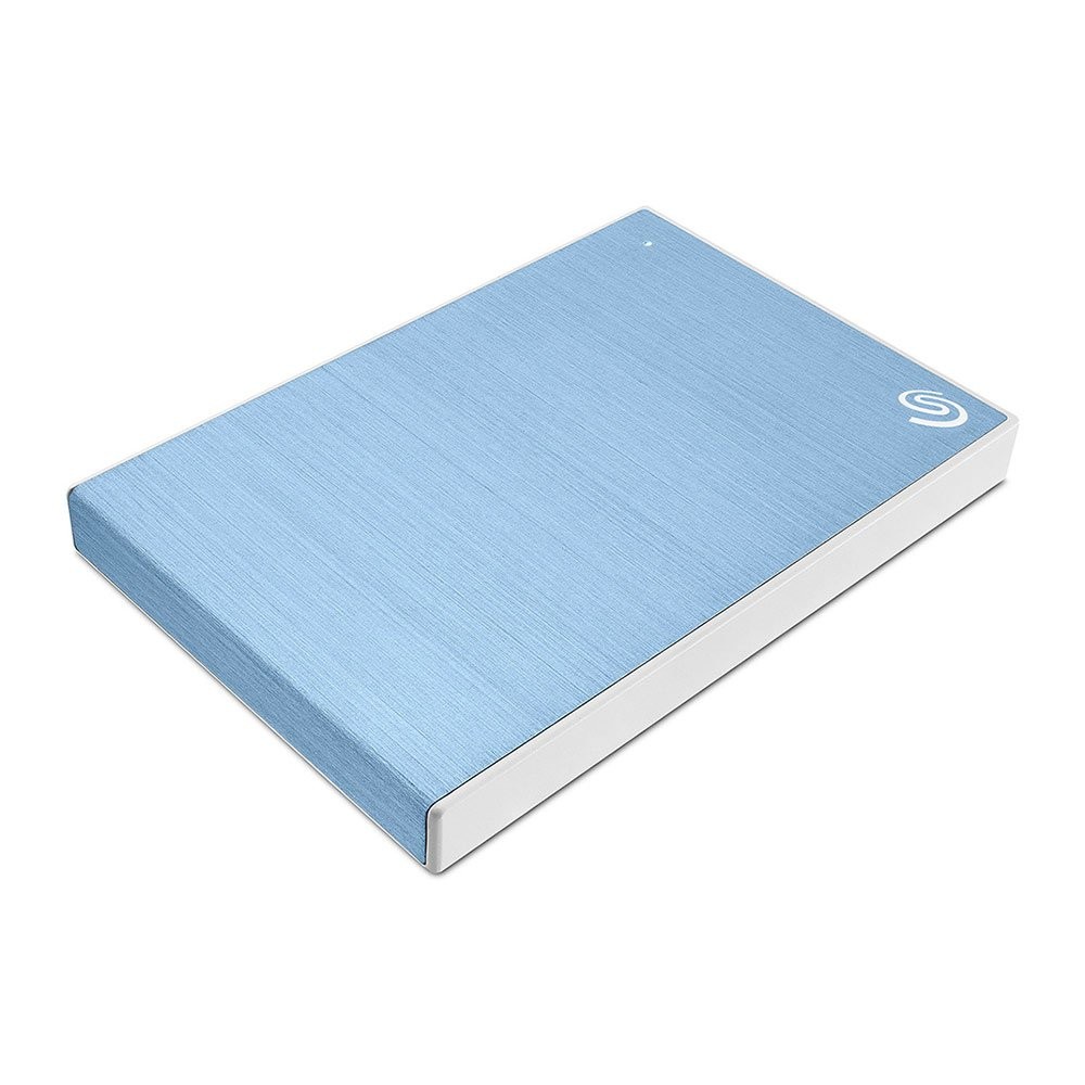 ฮาร์ดดิสก์ Seagate HDD Ext One Touch with Password 2TB Light Blue (STKY2000402)