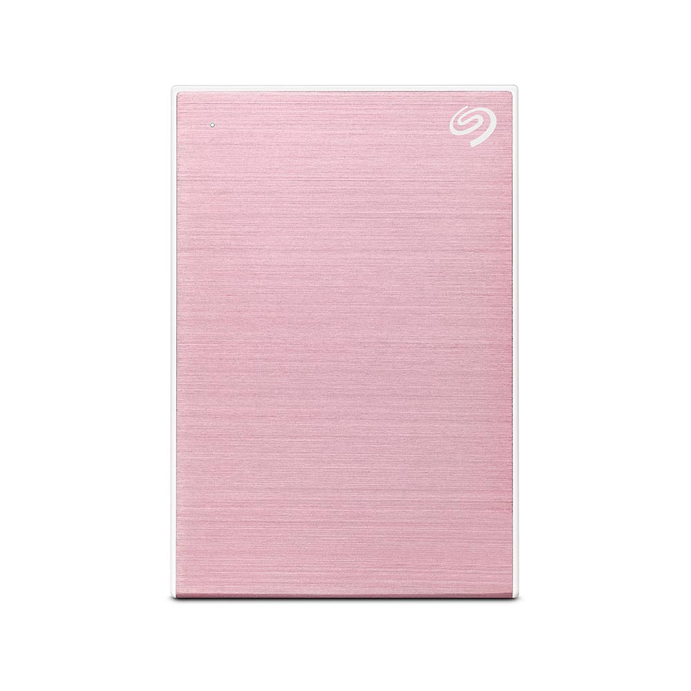 ฮาร์ดดิสก์ Seagate HDD Ext One Touch with Password 2TB Rose Gold (STKY2000405)