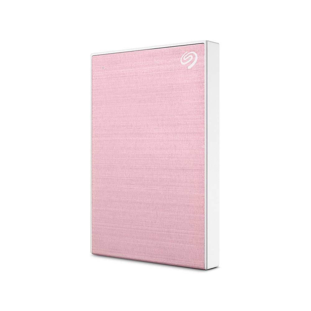 ฮาร์ดดิสก์ Seagate HDD Ext One Touch with Password 2TB Rose Gold (STKY2000405)