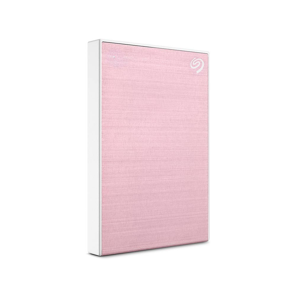 ฮาร์ดดิสก์ Seagate HDD Ext One Touch with Password 2TB Rose Gold (STKY2000405)