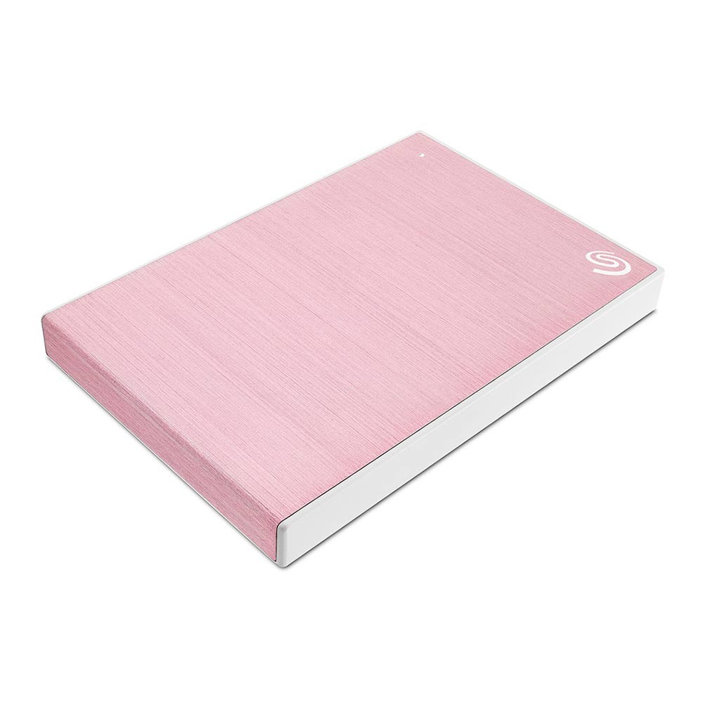 ฮาร์ดดิสก์ Seagate HDD Ext One Touch with Password 2TB Rose Gold (STKY2000405)