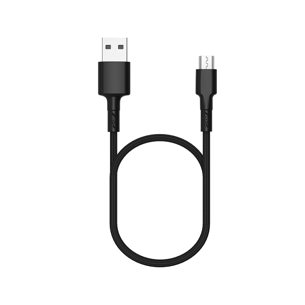 สายชาร์จ Alpha Micro USB Cable 1 เมตร (AM-19) Black