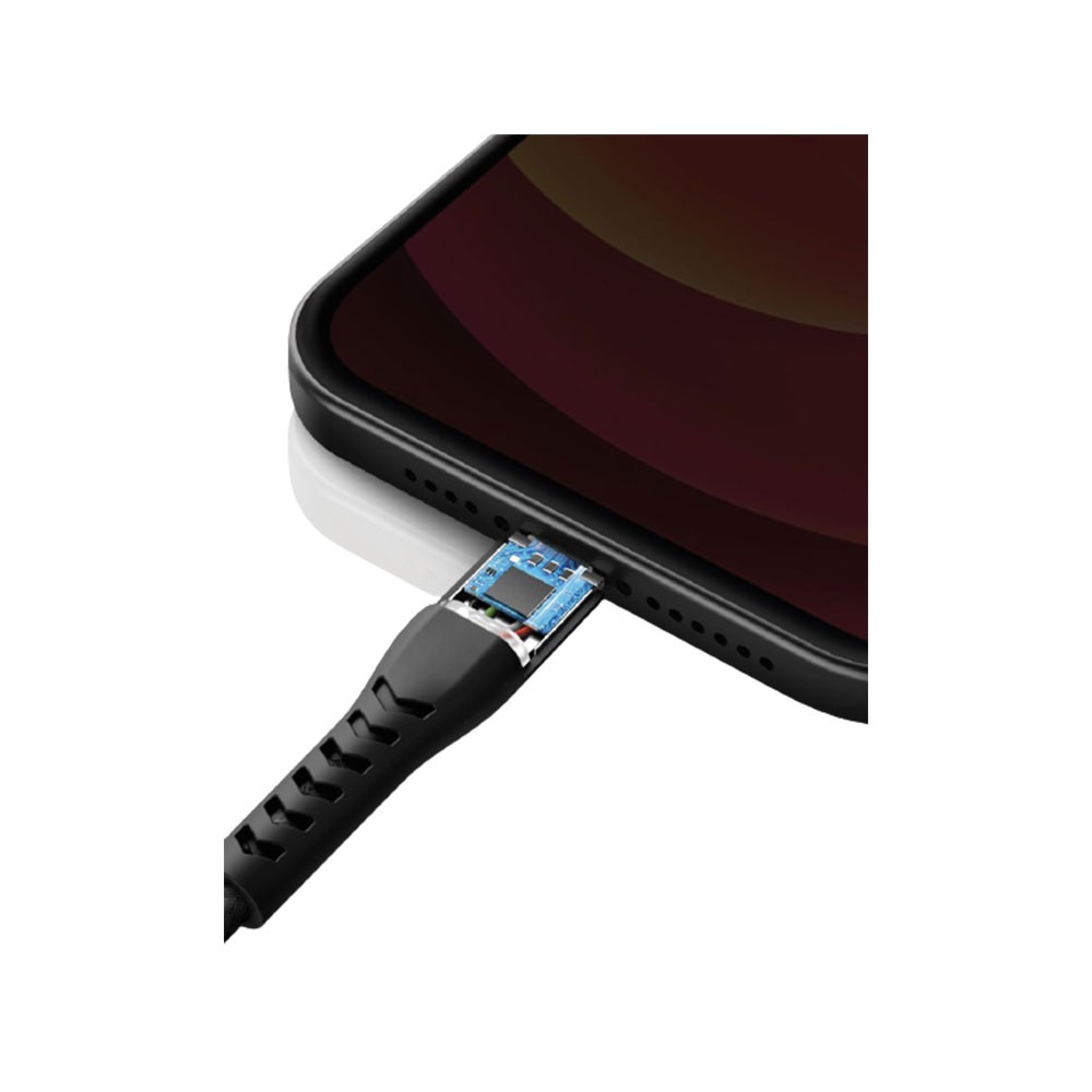 สายชาร์จ ENERGEA USB-A to Lightning Cable NYLOFLEX C89 1.5M. Red