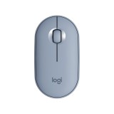 Logitech Bluetooth & Wireless Mouse M350 Pebble Blue Grey