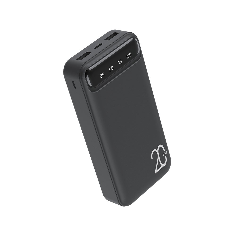 พาวเวอร์แบงค์ WHY 20,000 mAh Hoya PB-201E Black