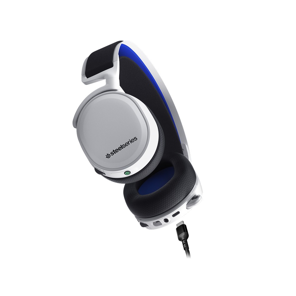 หูฟังเกมมิ่ง SteelSeries Gaming Headset Arctis 7P Plus Wireless White