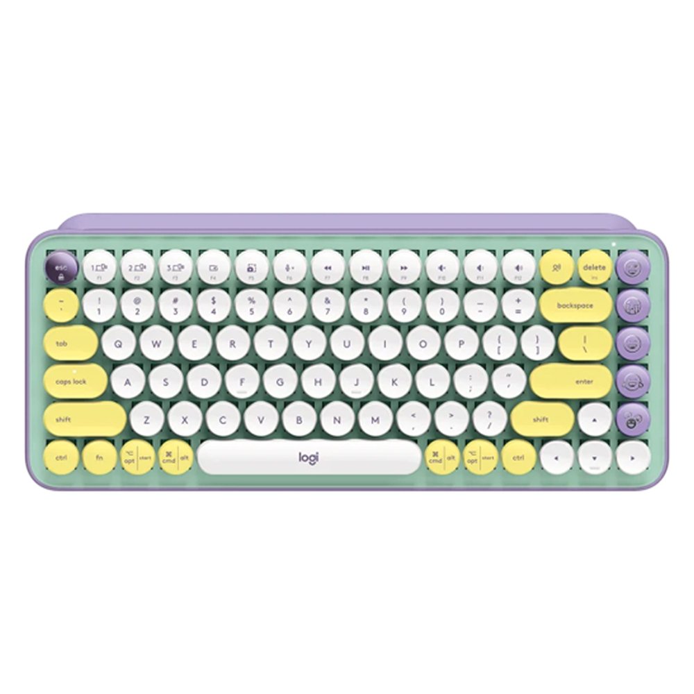 คีย์บอร์ดไร้สาย Logitech Bluetooth Keyboard POP Keys Daydream Mint (TH/EN)