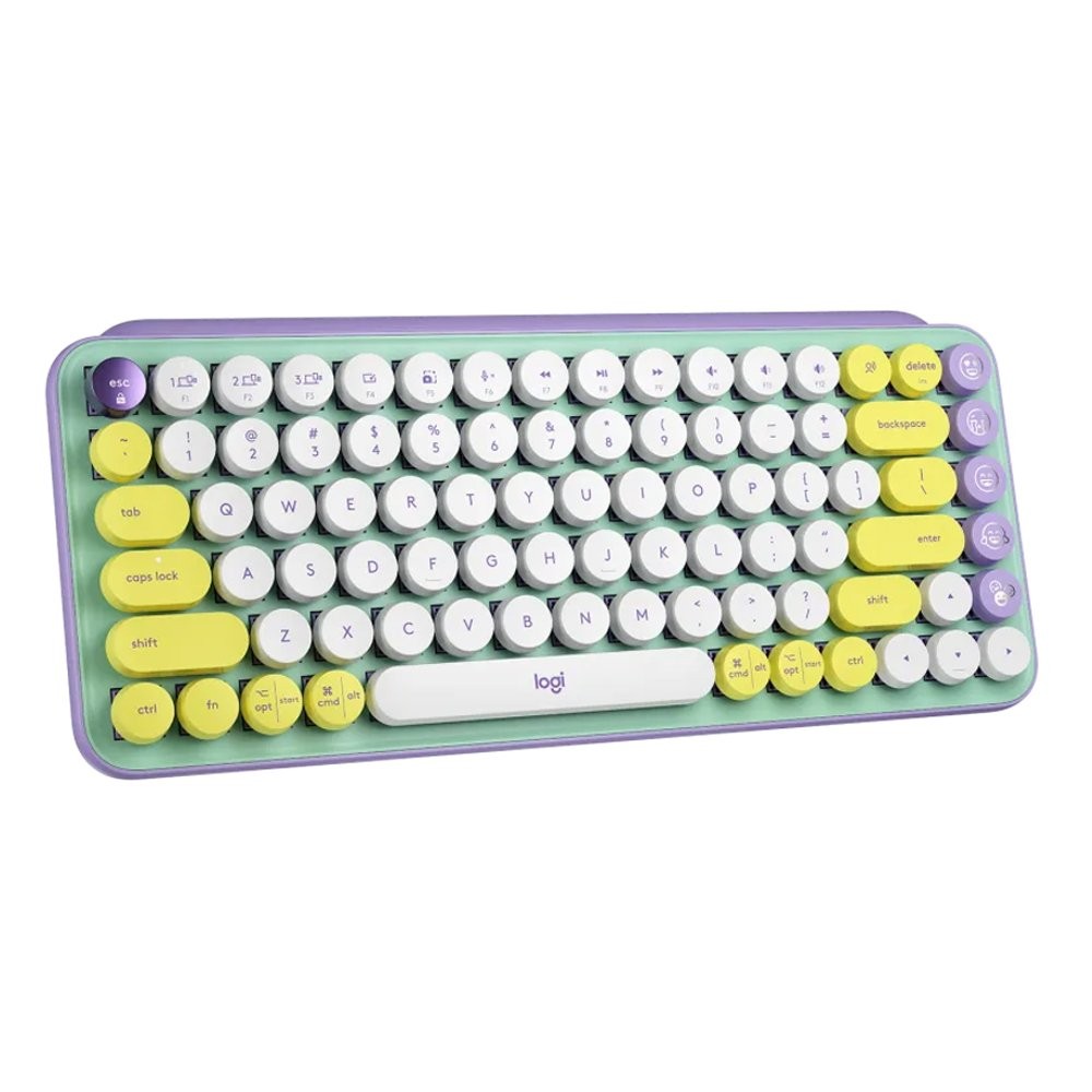 คีย์บอร์ดไร้สาย Logitech Bluetooth Keyboard POP Keys Daydream Mint (TH/EN)