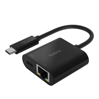 อะแดปเตอร์ Belkin USB-C to Ethernet Black