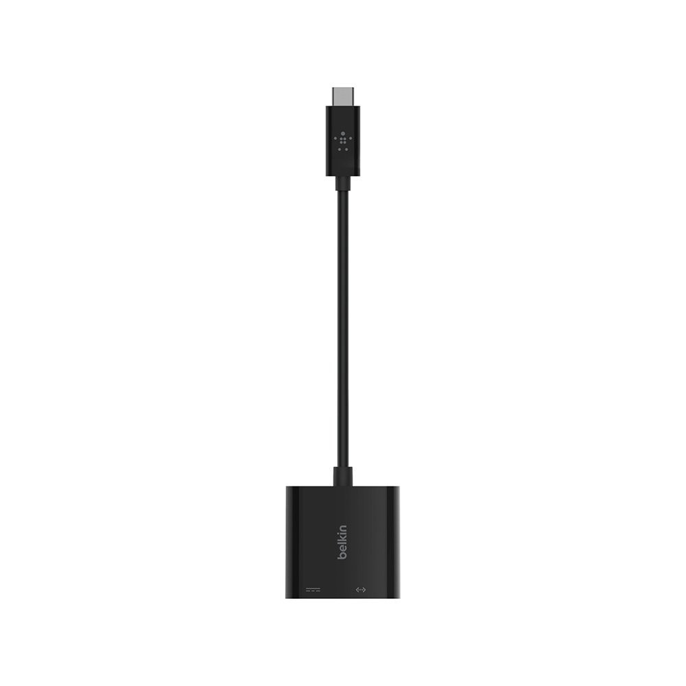 Belkin Port Hub USB-C to Lan with PD 60W Black