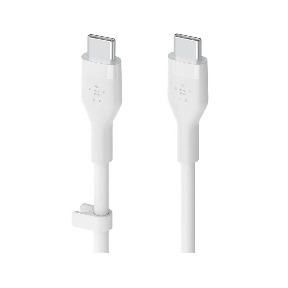 สายชาร์จ Belkin USB-C to USB-C Cable Flex Charge 1 เมตรWhite