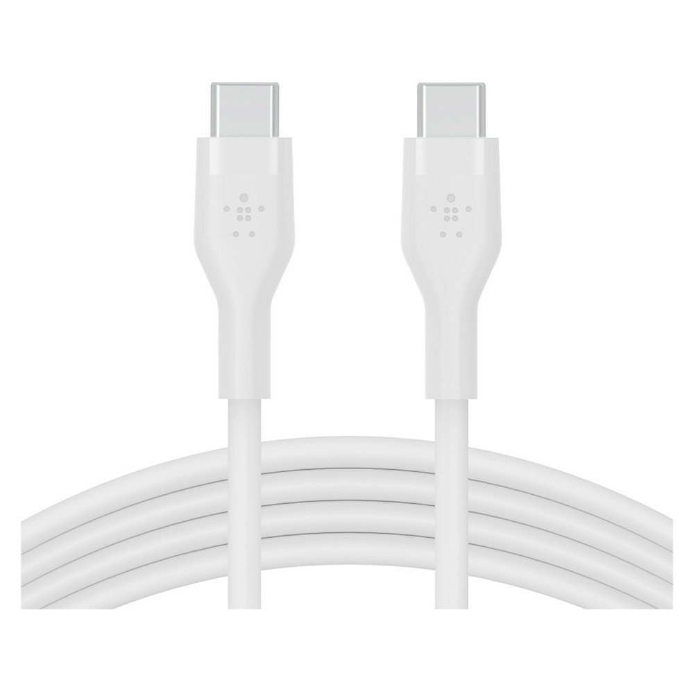 สายชาร์จ Belkin USB-C to USB-C Cable Flex Charge 1 เมตรWhite