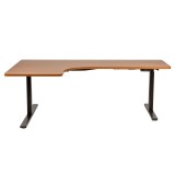 โต๊ะปรับระดับเพื่อสุขภาพ Bewell Smart Adjustable Table L Shape Bk180-WA