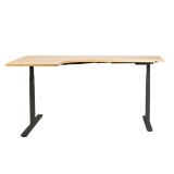 โต๊ะปรับระดับเพื่อสุขภาพ Bewell Smart Adjustable Table L Shape Bk180-OAK