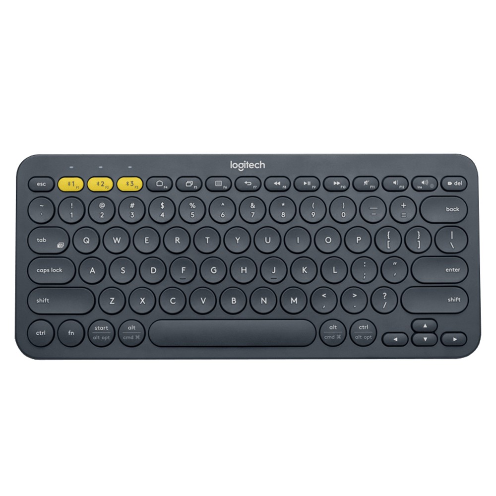 คีย์บอร์ดไร้สาย Logitech Bluetooth Keyboard Multi-Device K380 Black (TH/EN)